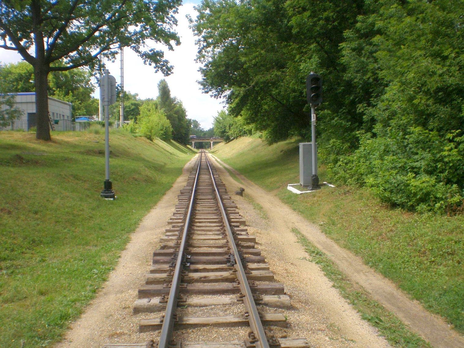 Малая Южная (Харьковская) детская железная дорога  
  —  фотографии, сделанные в 2009 году (часть 5)