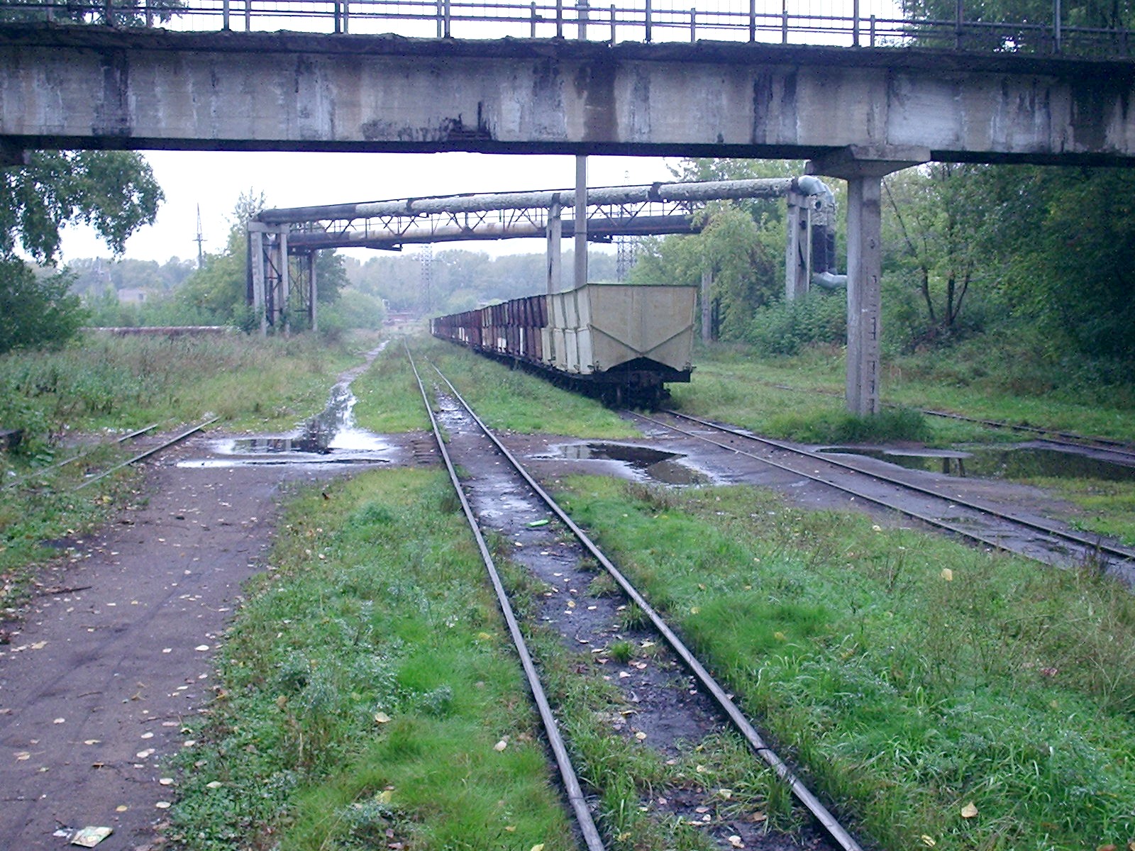 Узкоколейная железная дорога Каринского транспортного управления — фотографии, сделанные в 2006 году (часть 3)