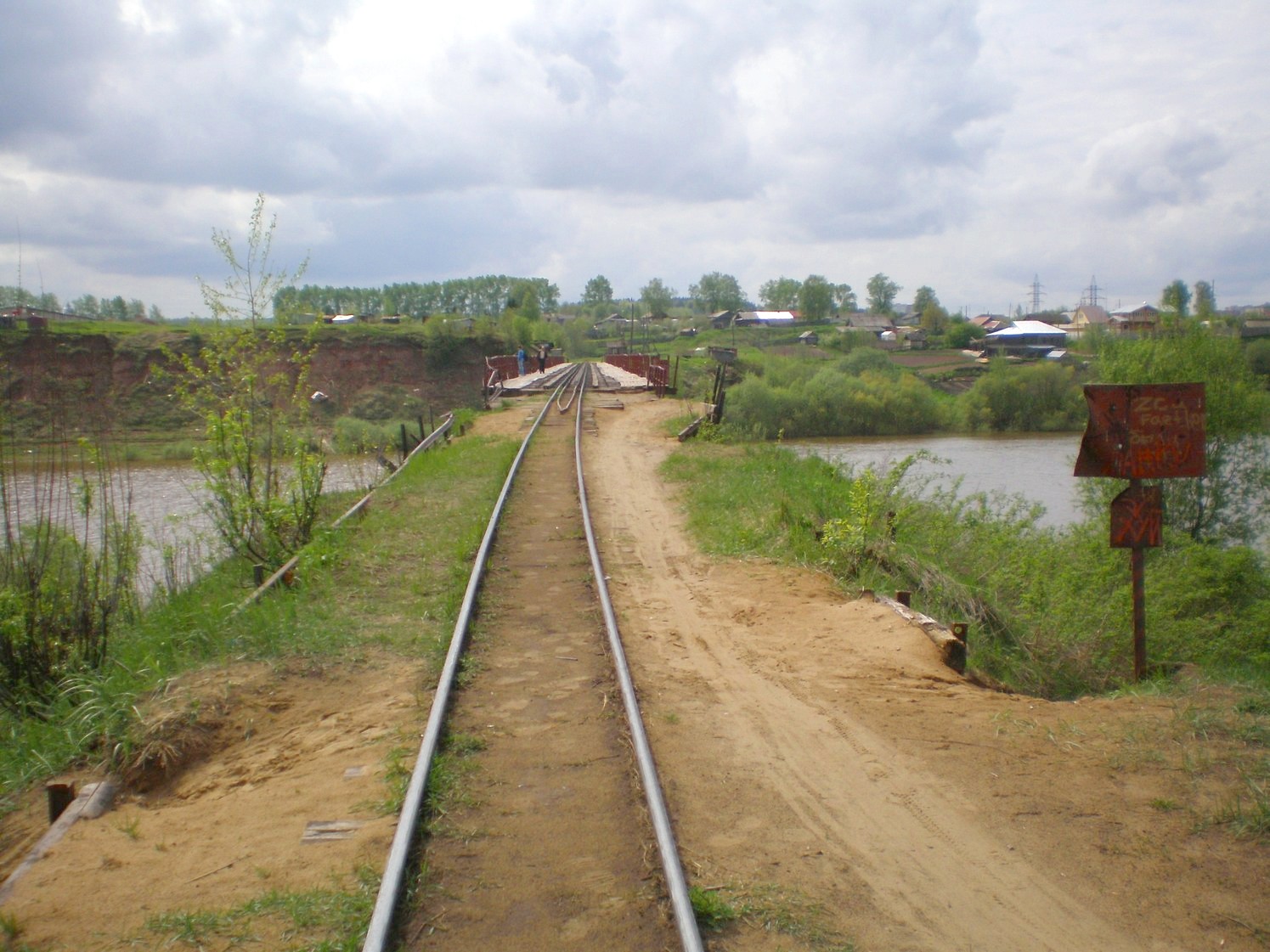 Узкоколейная железная дорога Каринского транспортного управления — фотографии, сделанные в 2008 году (часть 6)