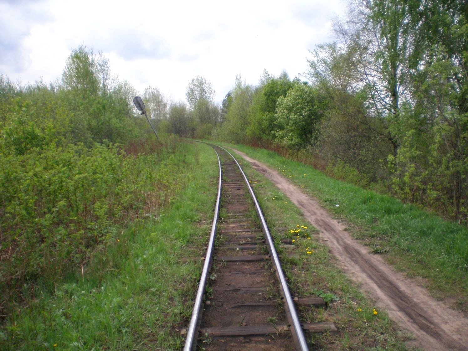 Узкоколейная железная дорога Каринского транспортного управления — фотографии, сделанные в 2008 году (часть 7)