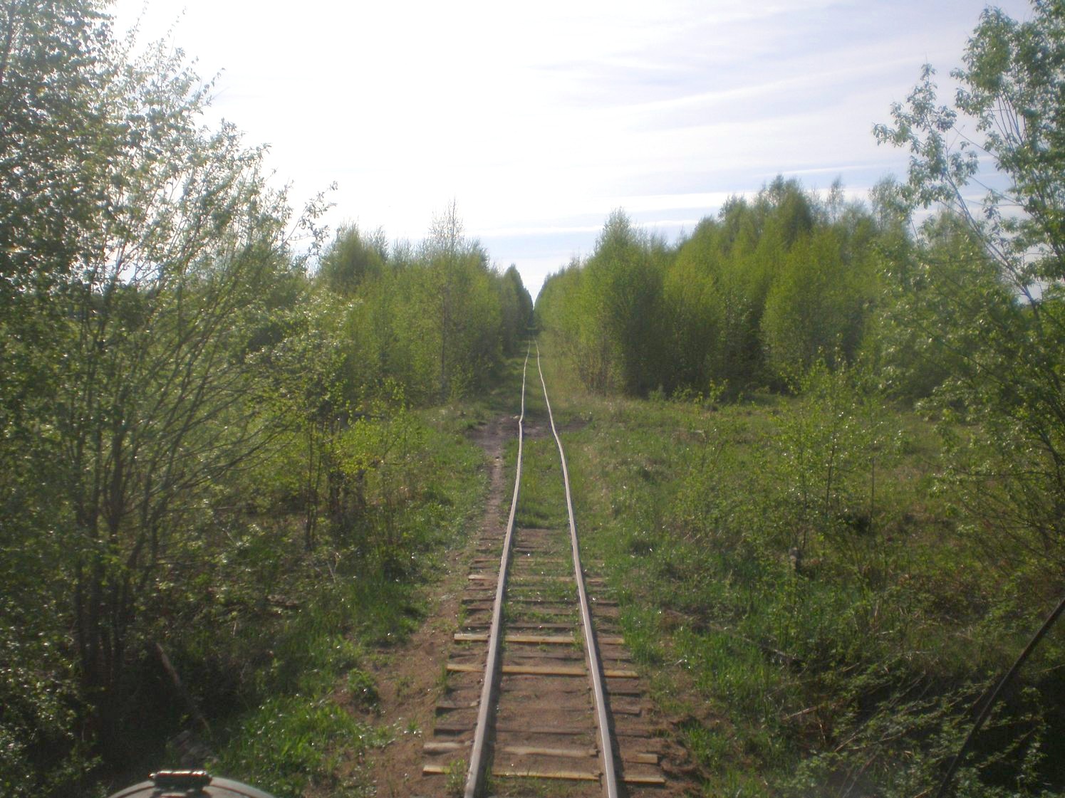 Узкоколейная железная дорога Каринского транспортного управления — фотографии, сделанные в 2008 году (часть 16)
