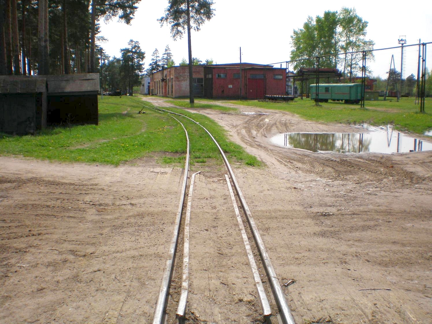 Узкоколейная железная дорога Каринского транспортного управления — фотографии, сделанные в 2008 году (часть 37)