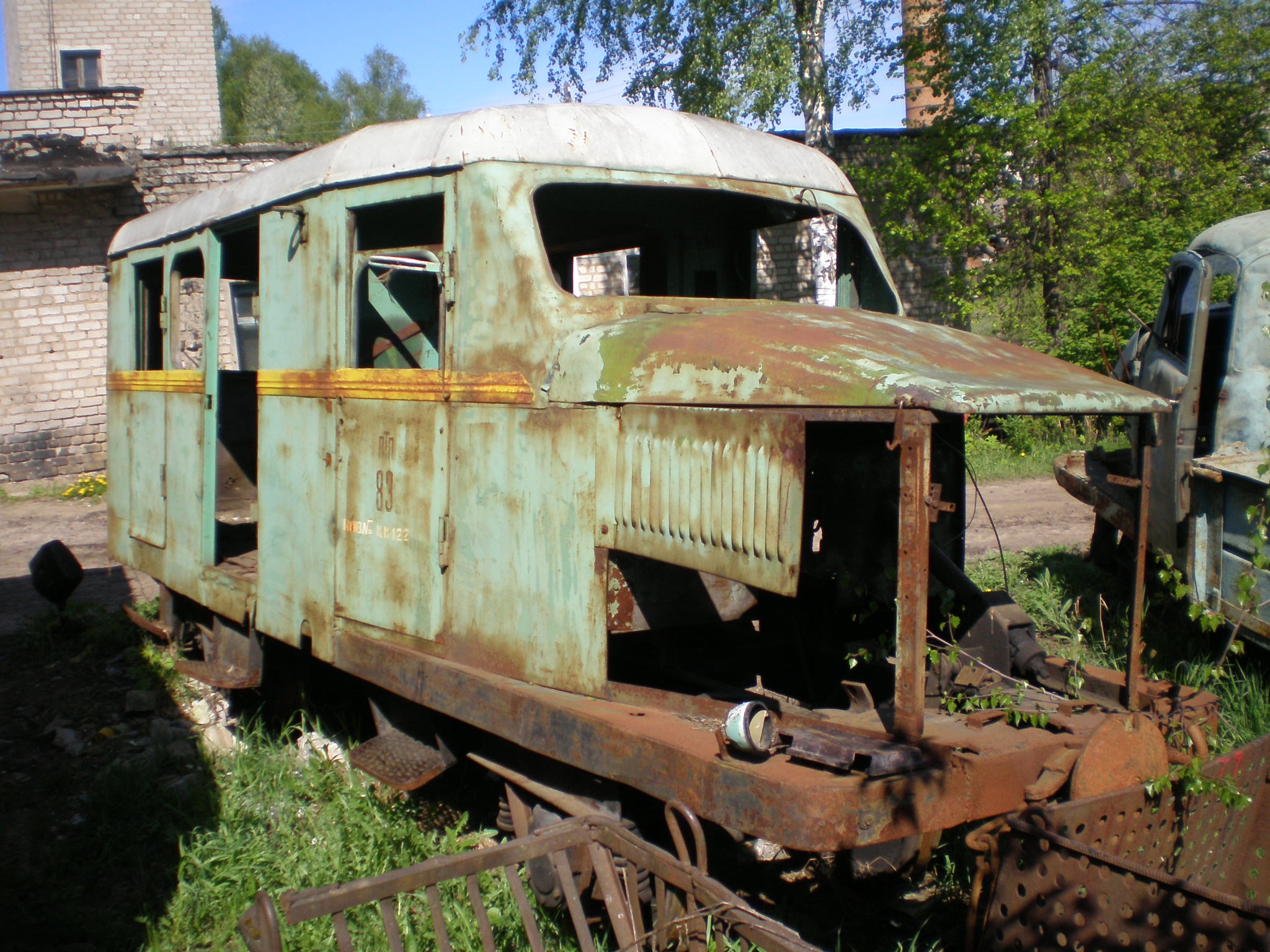 Узкоколейная железная дорога  Пищальского торфопредприятия —  фотографии, сделанные в 2008 году (часть 12)