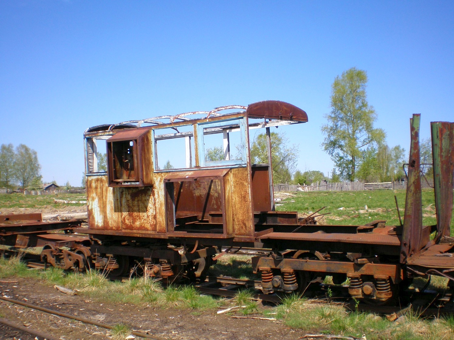 Созимская узкоколейная железная дорога  —  фотографии, сделанные в 2008 году (часть 2)