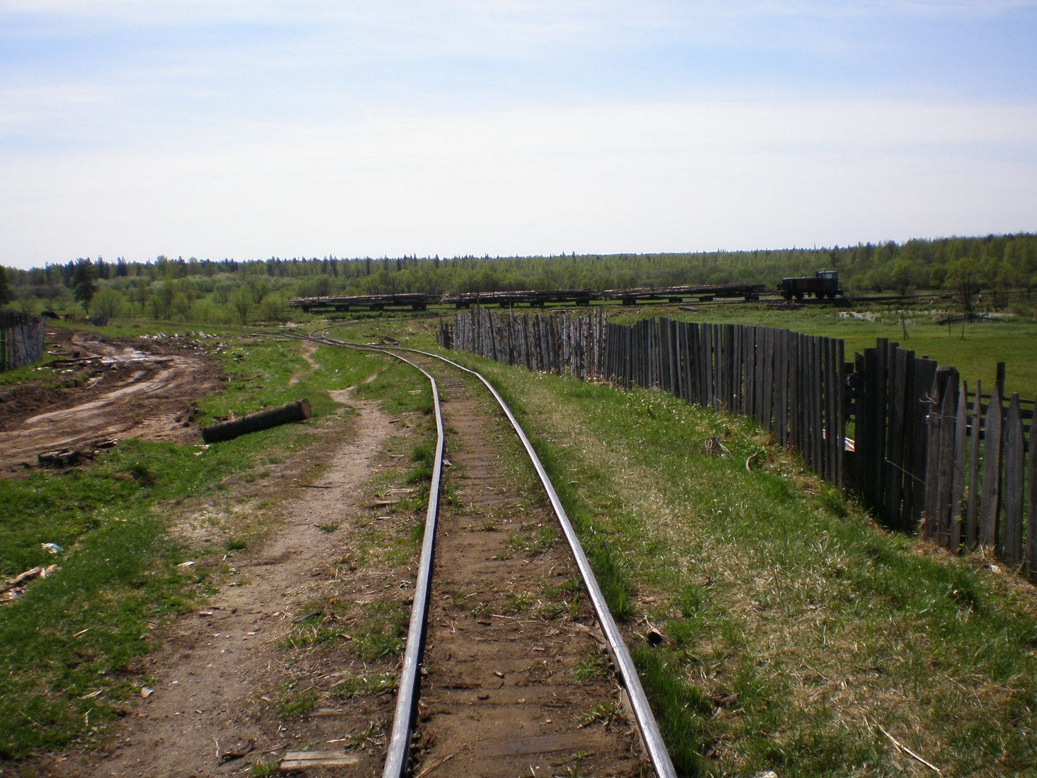 Созимская узкоколейная железная дорога  —  фотографии, сделанные в 2008 году (часть 3)