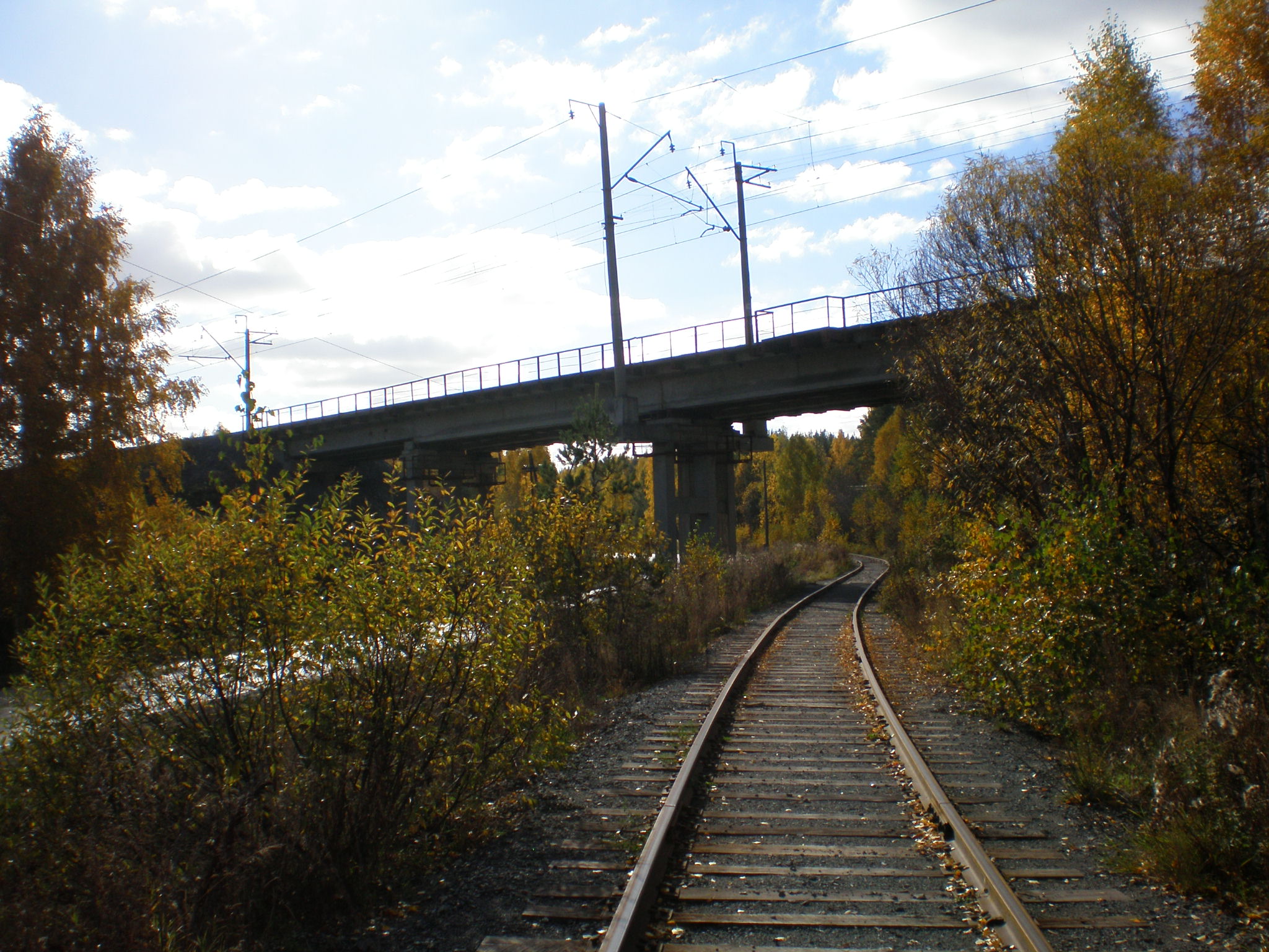 Железнодорожная линия Сысертского ППЖТ (Разъезд №1 — Турбинная) — фотографии, сделанные в 2007 году (часть 2)