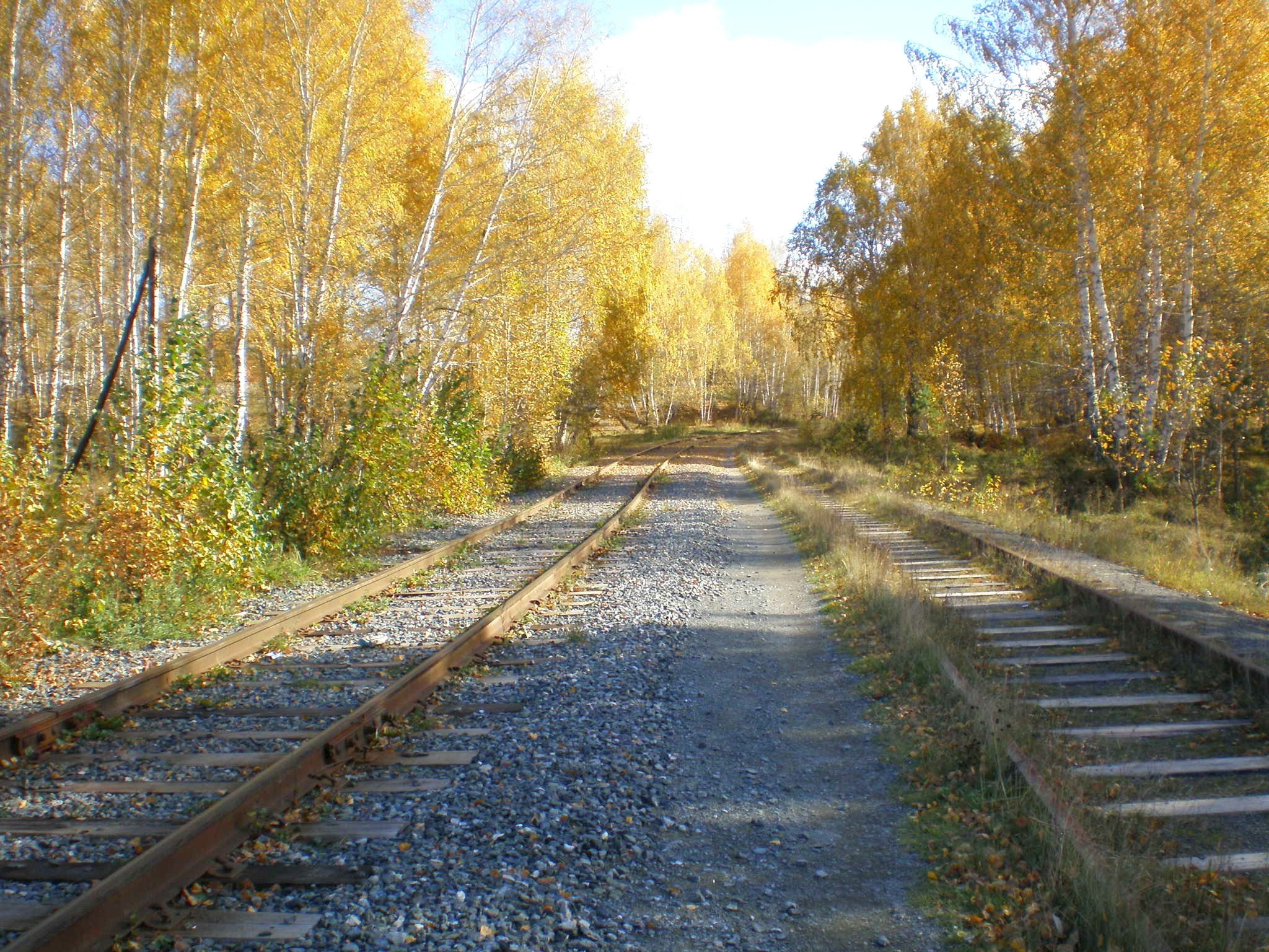 Железнодорожная линия Сысертского ППЖТ (Разъезд №1 — Турбинная) — фотографии, сделанные в 2007 году (часть 3)