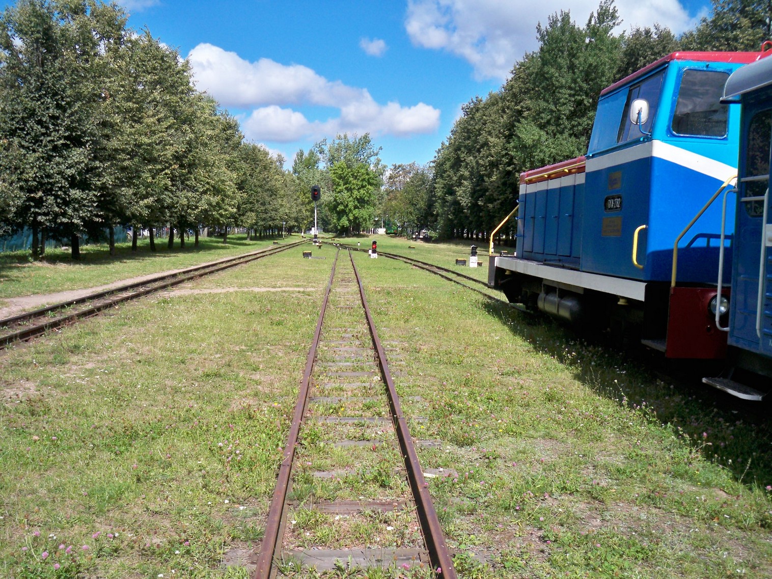 Малая Белорусская (Минская) детская железная дорога  —  фотографии, сделанные в 2013 году (часть 3)
