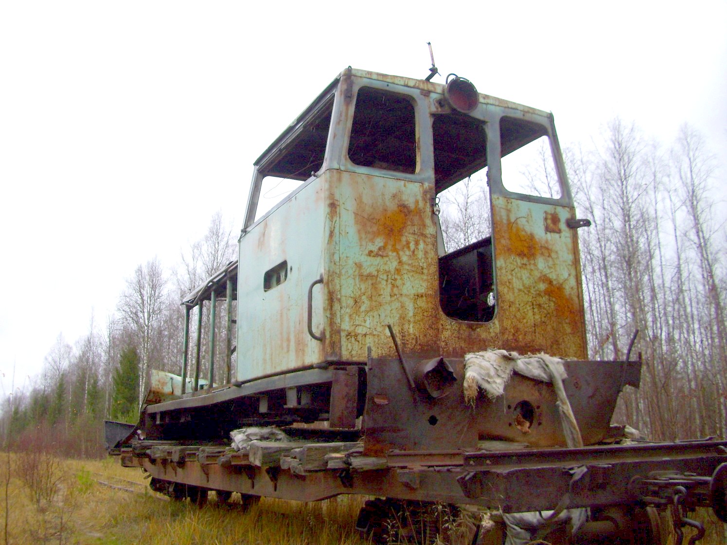 Подрезчихинская узкоколейная железная дорога — фотографии, сделанные в 2009 году (часть 5)