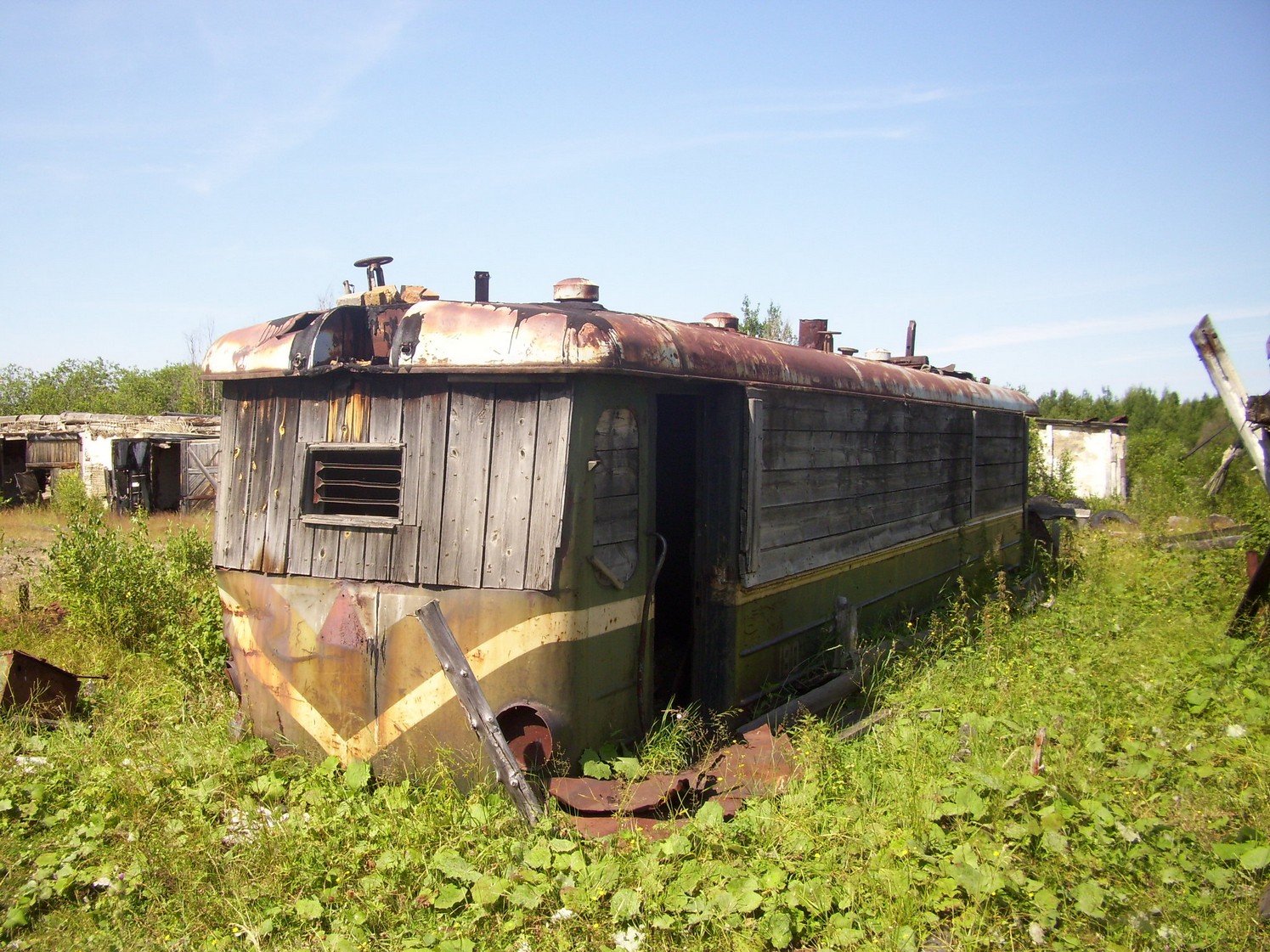 Пуксинская узкоколейная железная дорога — фотографии, сделанные в 2010 году (часть 9)