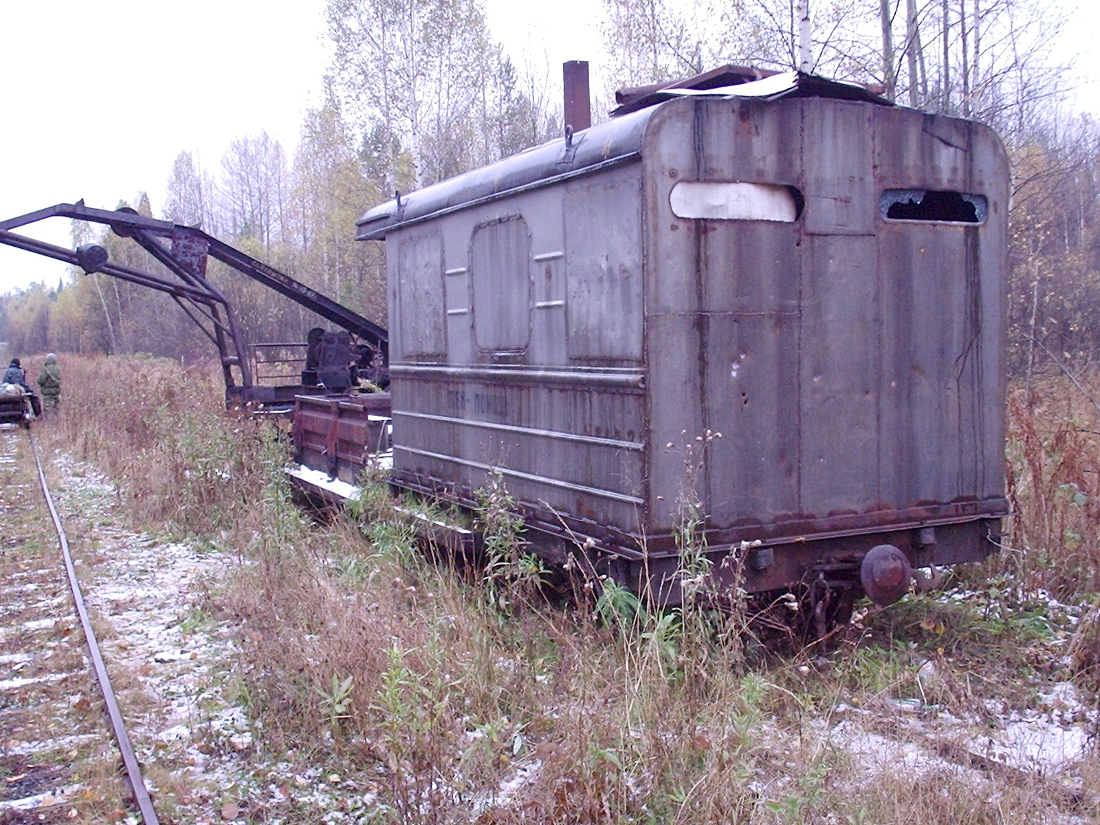 Соловьёвская узкоколейная железная дорога  —  фотографии, сделанные в 2006 году (часть 7)
