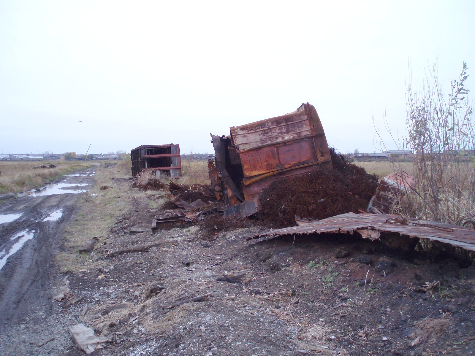 Соловьёвская узкоколейная железная дорога  —  фотографии, сделанные в 2006 году (часть 4)