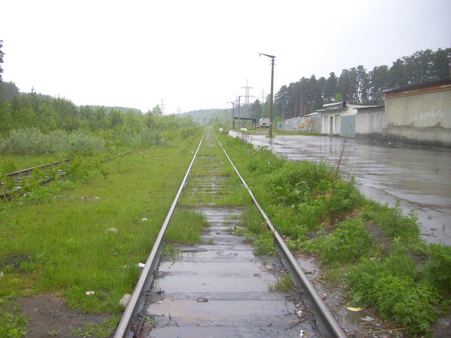 Железнодорожная линия предприятия железнодорожного транспорта завода «Уралмаш»  —  фотографии, сделанные в 2010 году (часть 2)