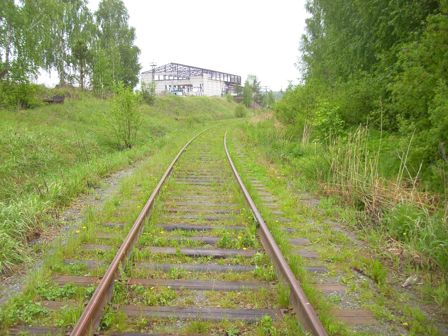 Железнодорожная линия предприятия железнодорожного транспорта завода «Уралмаш»  —  фотографии, сделанные в 2010 году (часть 15)