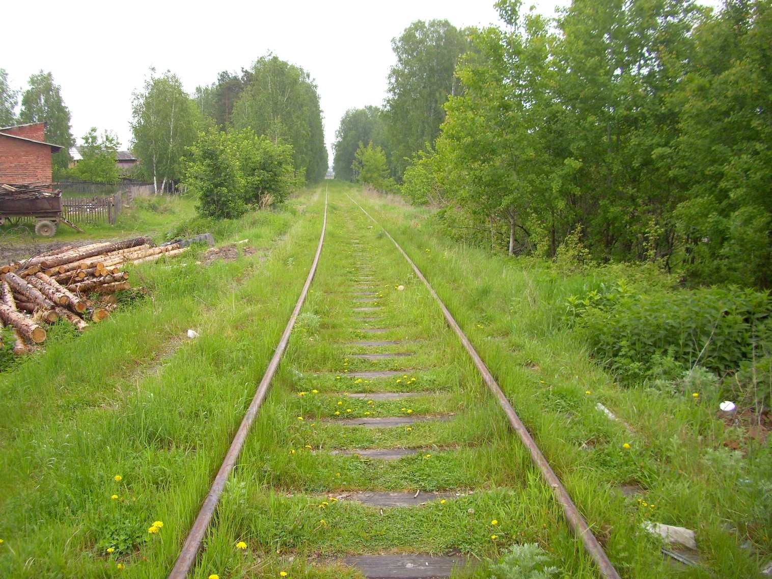 Железнодорожная линия предприятия железнодорожного транспорта завода «Уралмаш»  —  фотографии, сделанные в 2010 году (часть 19)