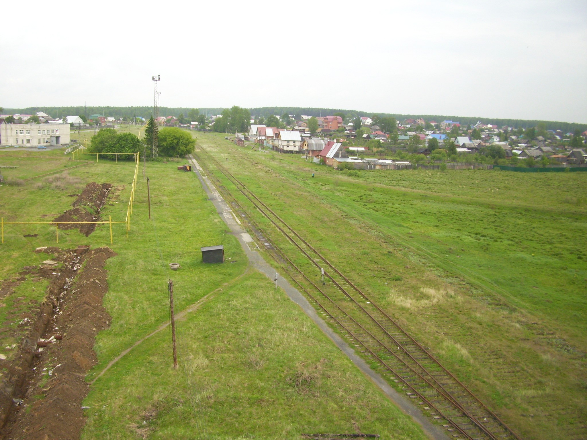 Железнодорожная линия предприятия железнодорожного транспорта завода «Уралмаш»  —  фотографии, сделанные в 2010 году (часть 20)