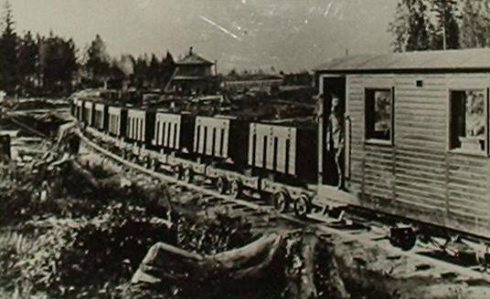 Алапаевская узкоколейная железная дорога - отдельные исторические фотографии