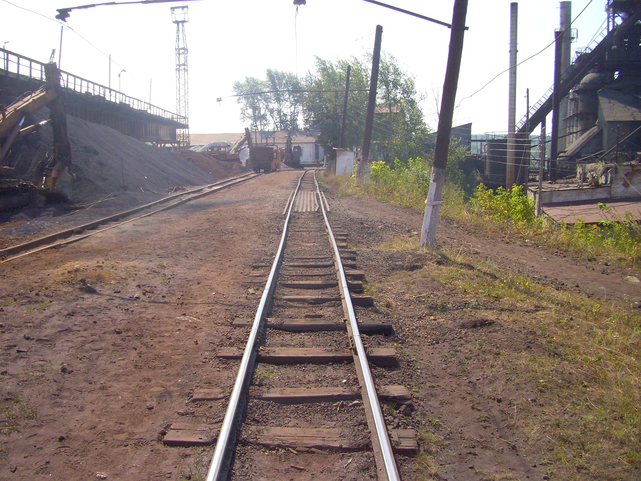 Узкоколейная железная дорога Верхнесинячихинского металлургического завода — фотографии, сделанные в 2010 году (часть 1)