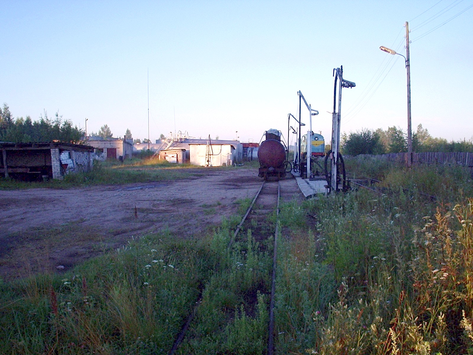 Узкоколейная железная дорога Васильевского предприятия промышленного железнодорожного транспорта  — фотографии, сделанные в 2005 году (часть 1)