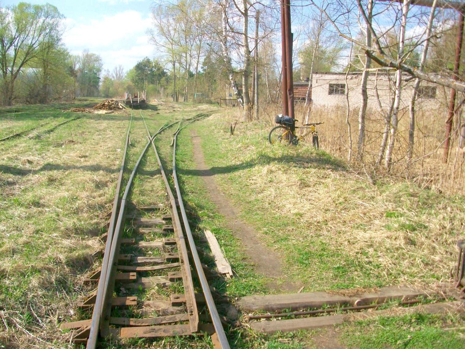 Узкоколейная железная дорога Васильевского предприятия промышленного железнодорожного транспорта  — фотографии, сделанные в 2014 году (часть 2)