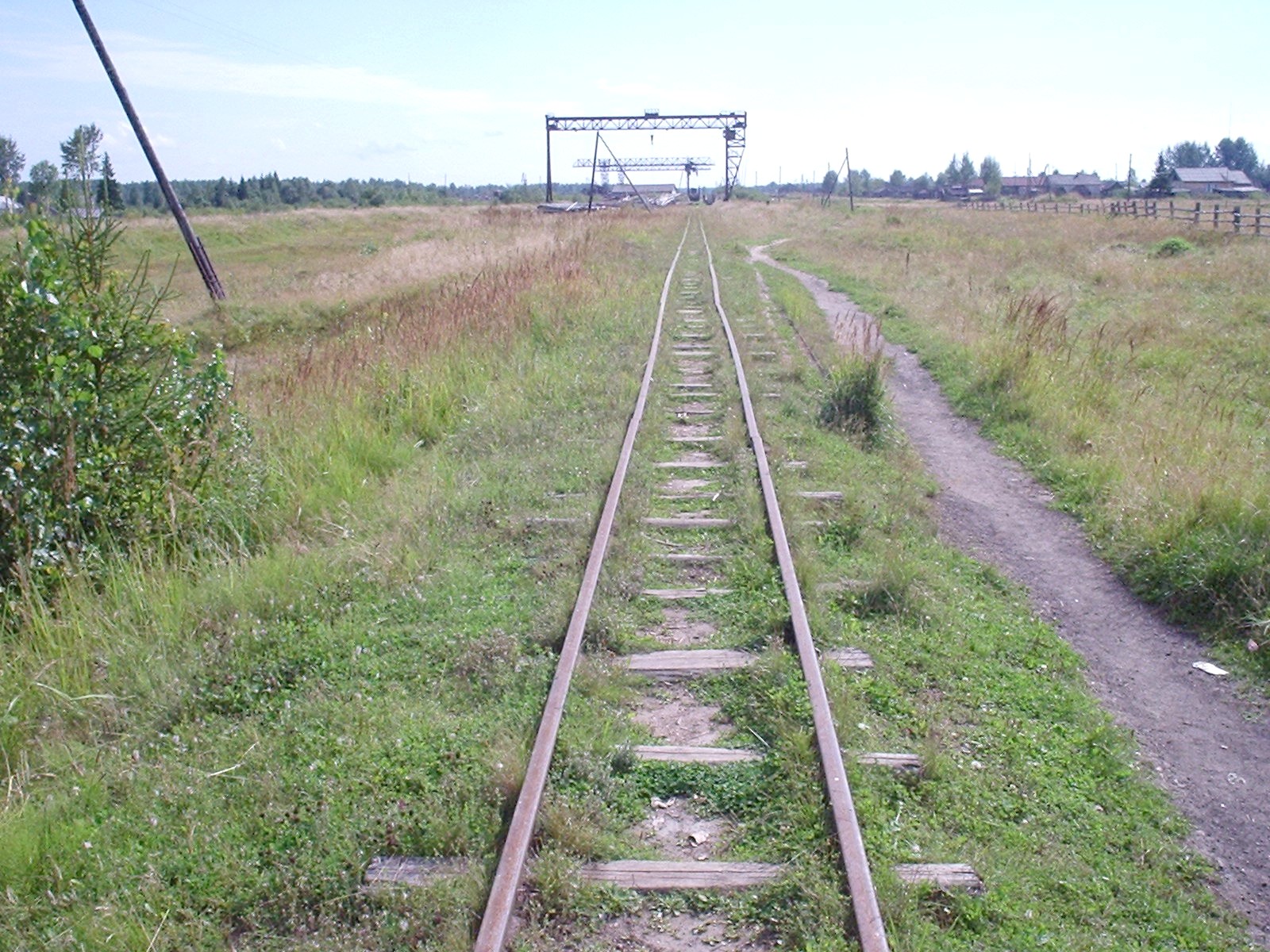Каменская узкоколейная железная дорога — фотографии, сделанные в 2005 году (часть 3)
