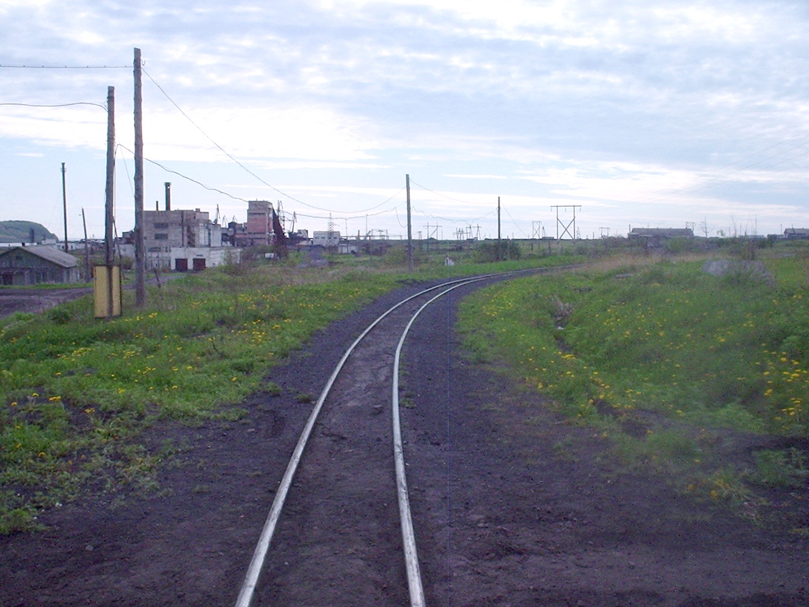 Узкоколейная  железная дорога Шахтёрского погрузочно-транспортного управления  —  фотографии, сделанные в 2006 году (часть 1)