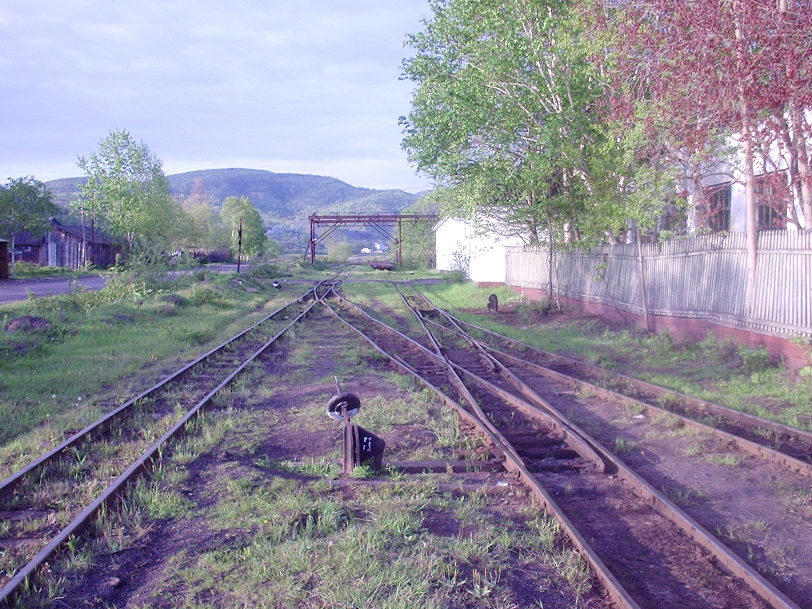 Узкоколейная  железная дорога Шахтёрского погрузочно-транспортного управления  —  фотографии, сделанные в 2006 году (часть 4)