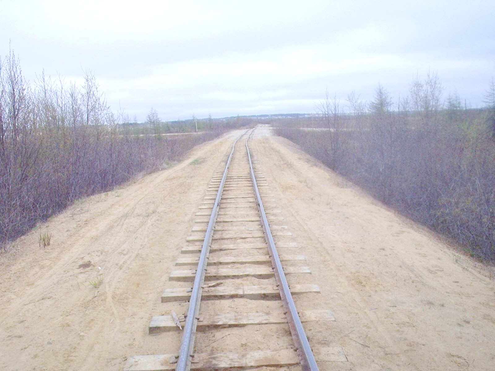 Узкоколейная железная дорога Оха — Ноглики - фотографии, сделанные в 2006 году (часть 8)