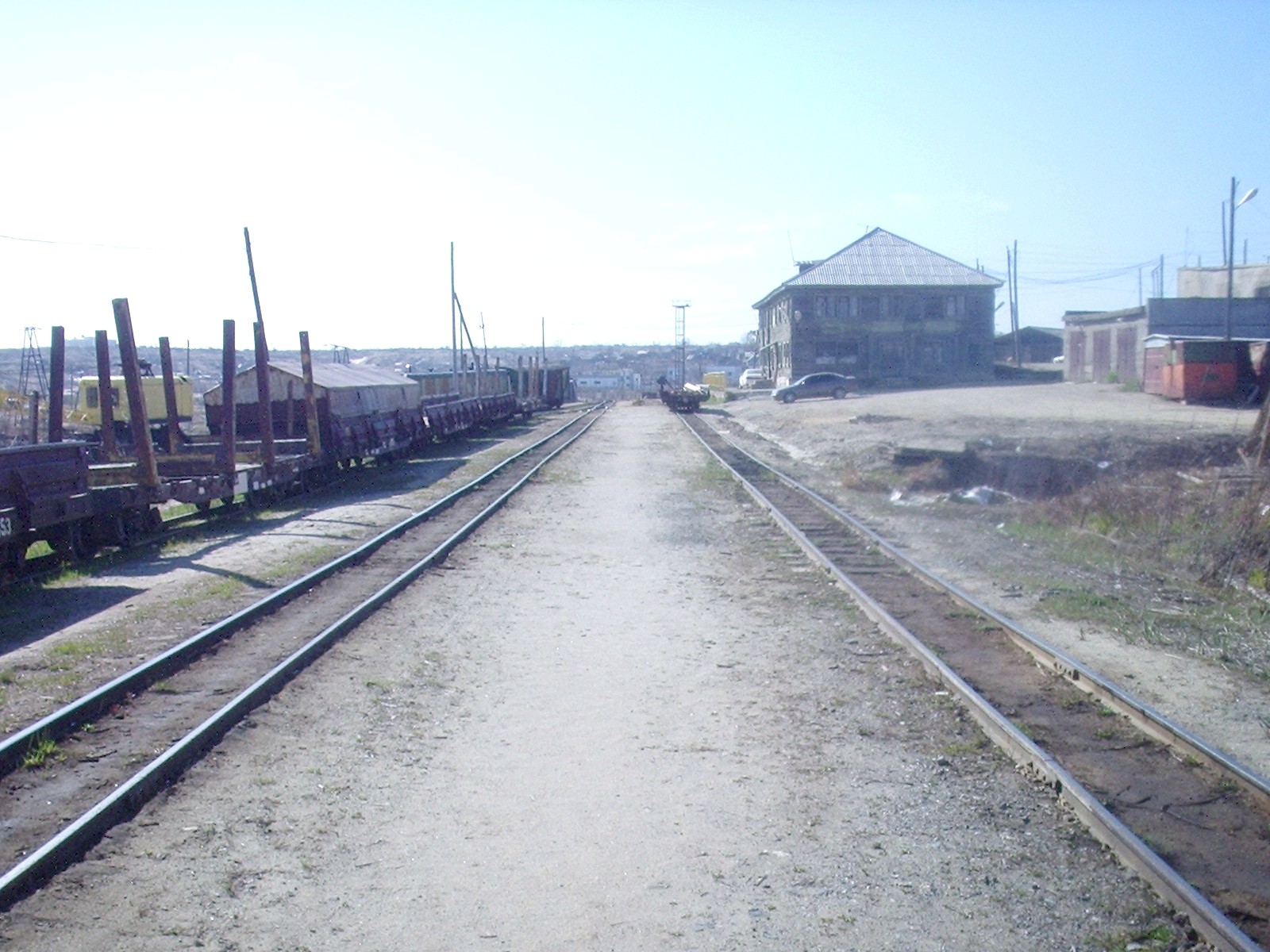 Узкоколейная железная дорога Оха — Ноглики - фотографии, сделанные в 2006 году (часть 15)