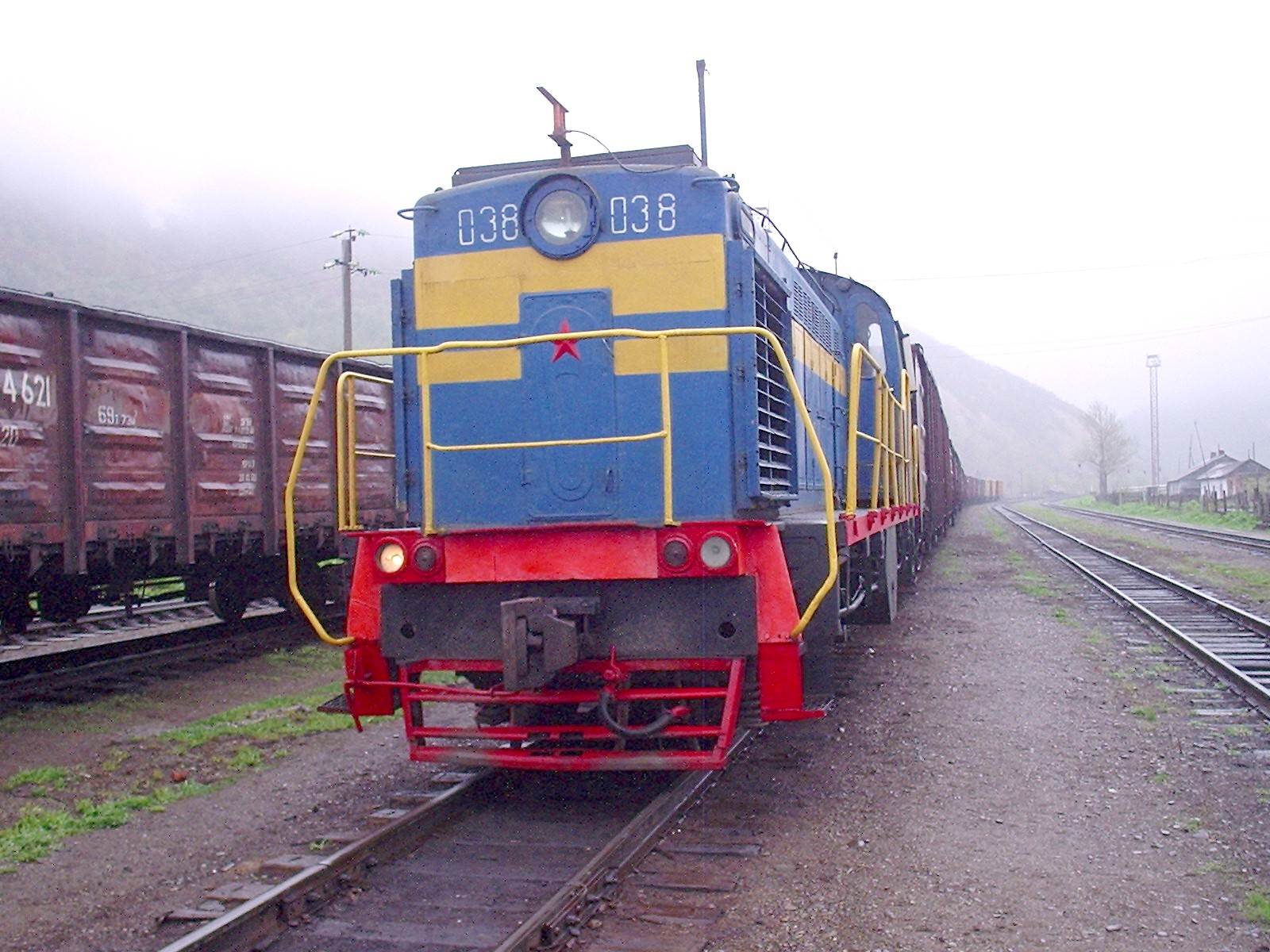 Сахалинская узкоколейная железная дорога — фотографии, сделанные в 2006 году (часть 7)