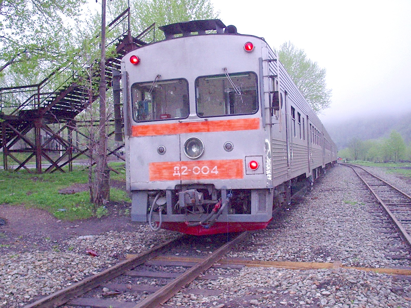 Сахалинская узкоколейная железная дорога — фотографии, сделанные в 2006 году (часть 4)