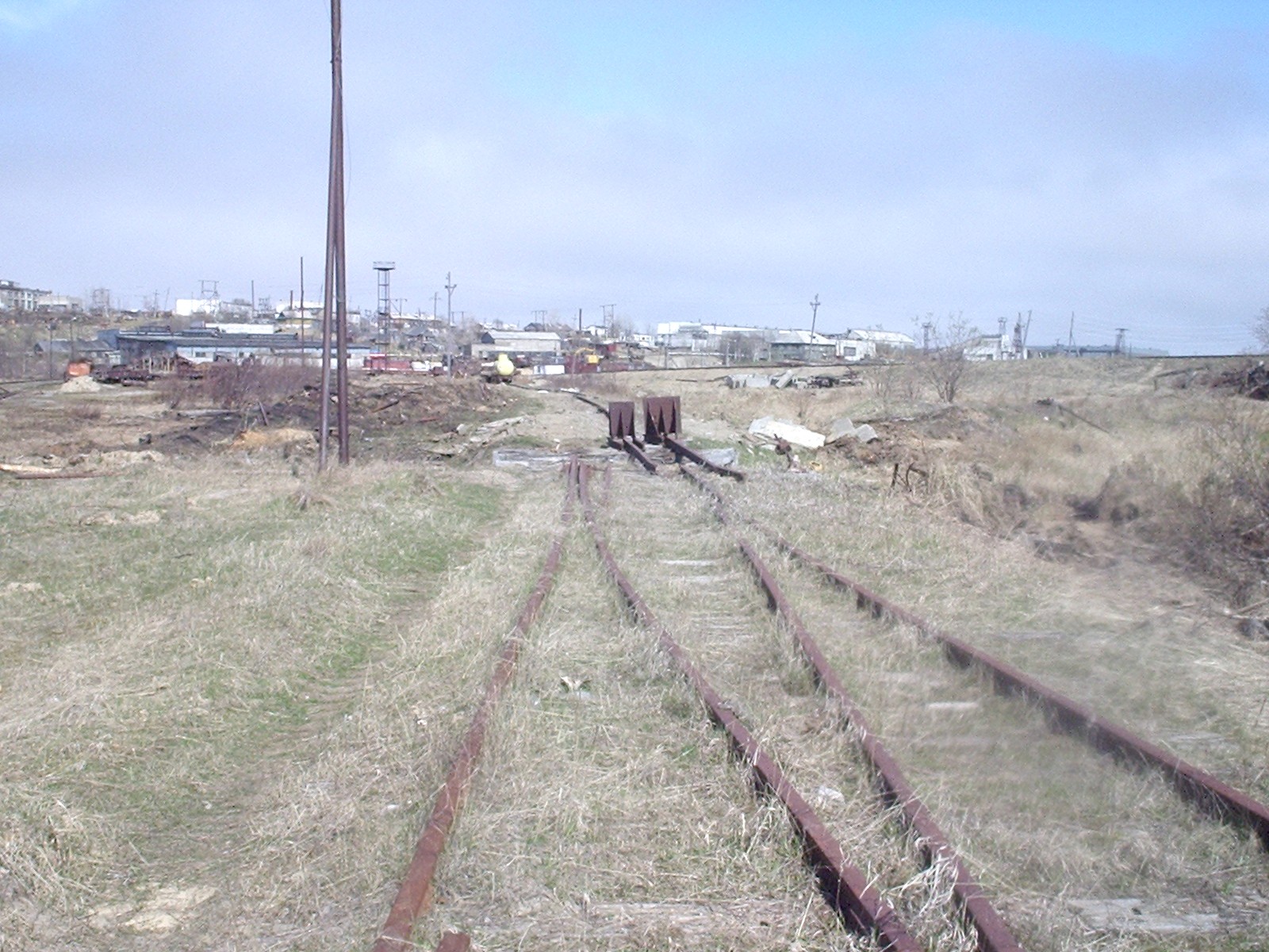 Железнодорожная линия Оха — Москальво — фотографии, сделанные в 2006 году
