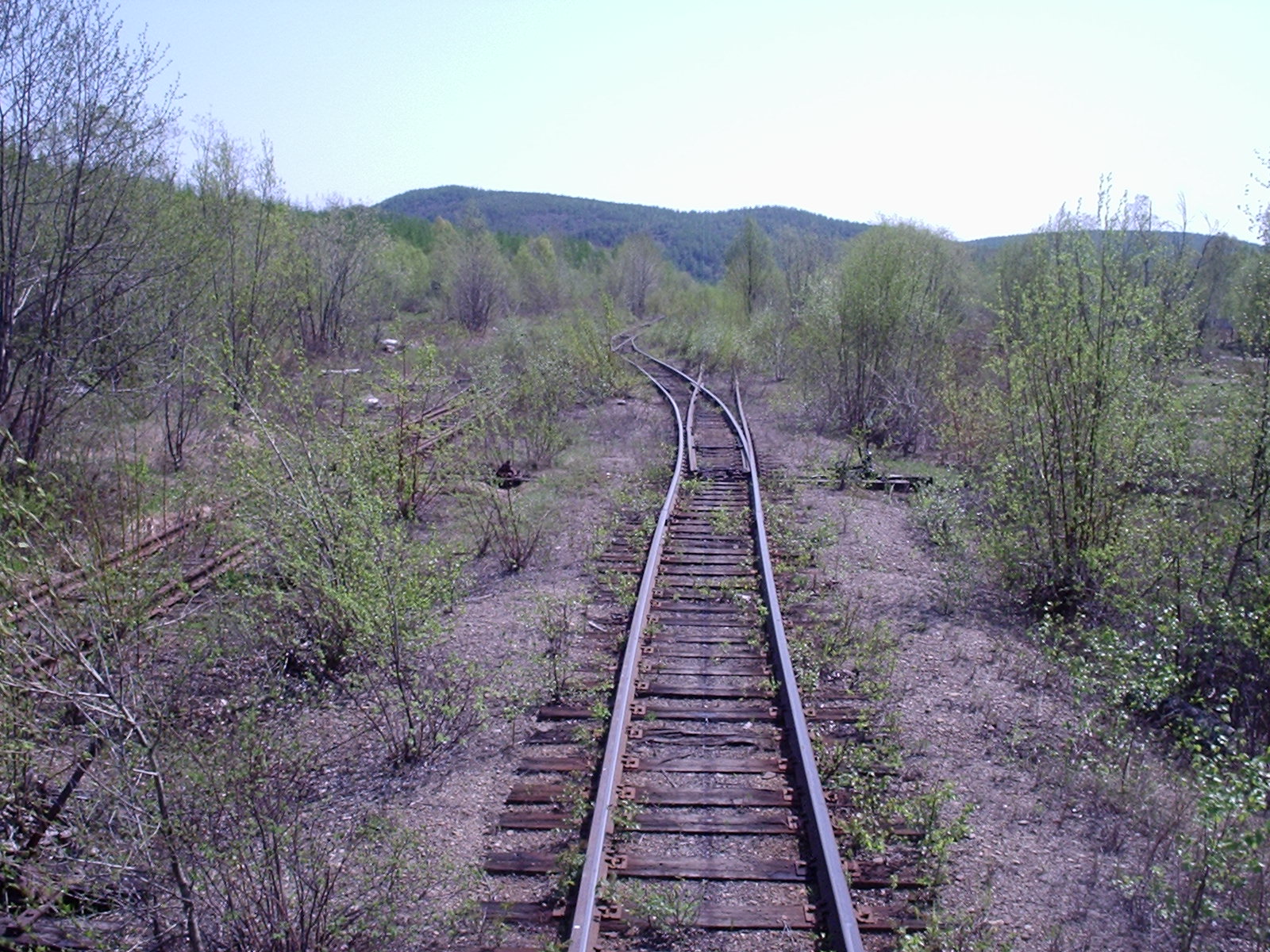 Сахалинская узкоколейная железная дорога, участок Победино — Первомайское  — фотографии, сделанные в 2006 году (часть 3)