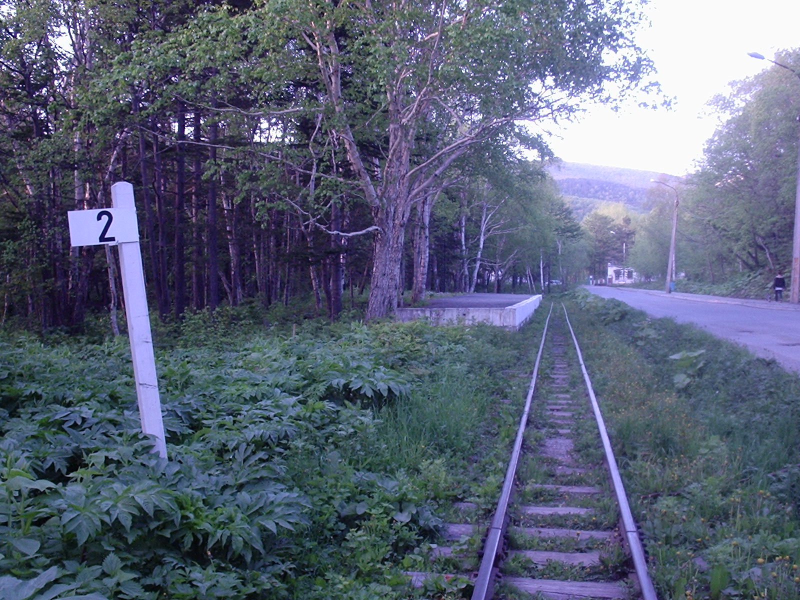 Южно-Сахалинская (Малая Сахалинская) детская железная дорога — фотографии, сделанные в 2006 году (часть 1)