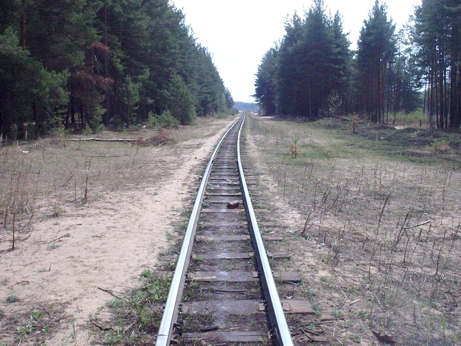 Узкоколейная железная дорога Тверского комбината строительных материалов № 2 - фотографии, сделанные в 2006 году (часть 6)