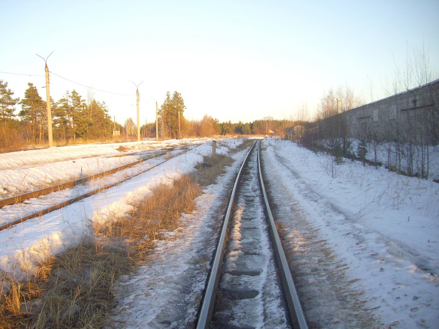 Узкоколейная железная дорога  Тверского комбината строительных материалов №2 — фотографии, сделанные в 2010 году (часть 1)