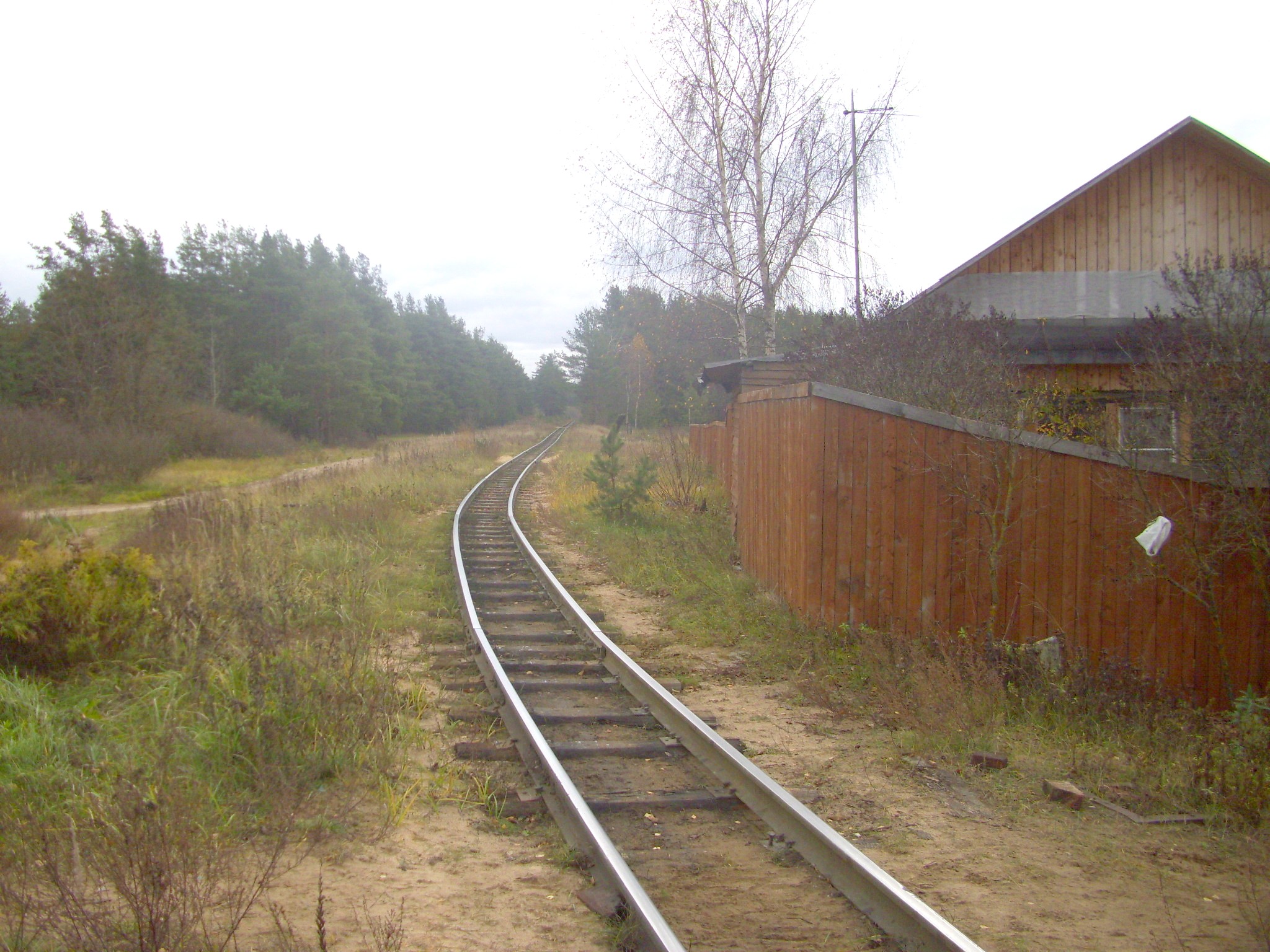 Узкоколейная железная дорога  Тверского комбината строительных материалов №2 — фотографии, сделанные в 2011 году (часть 4)