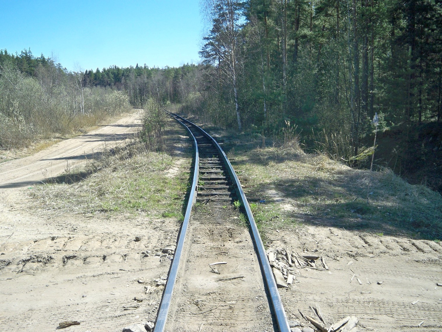 Узкоколейная железная дорога  Тверского комбината строительных материалов №2 — фотографии, сделанные в 2014 году (часть 1)