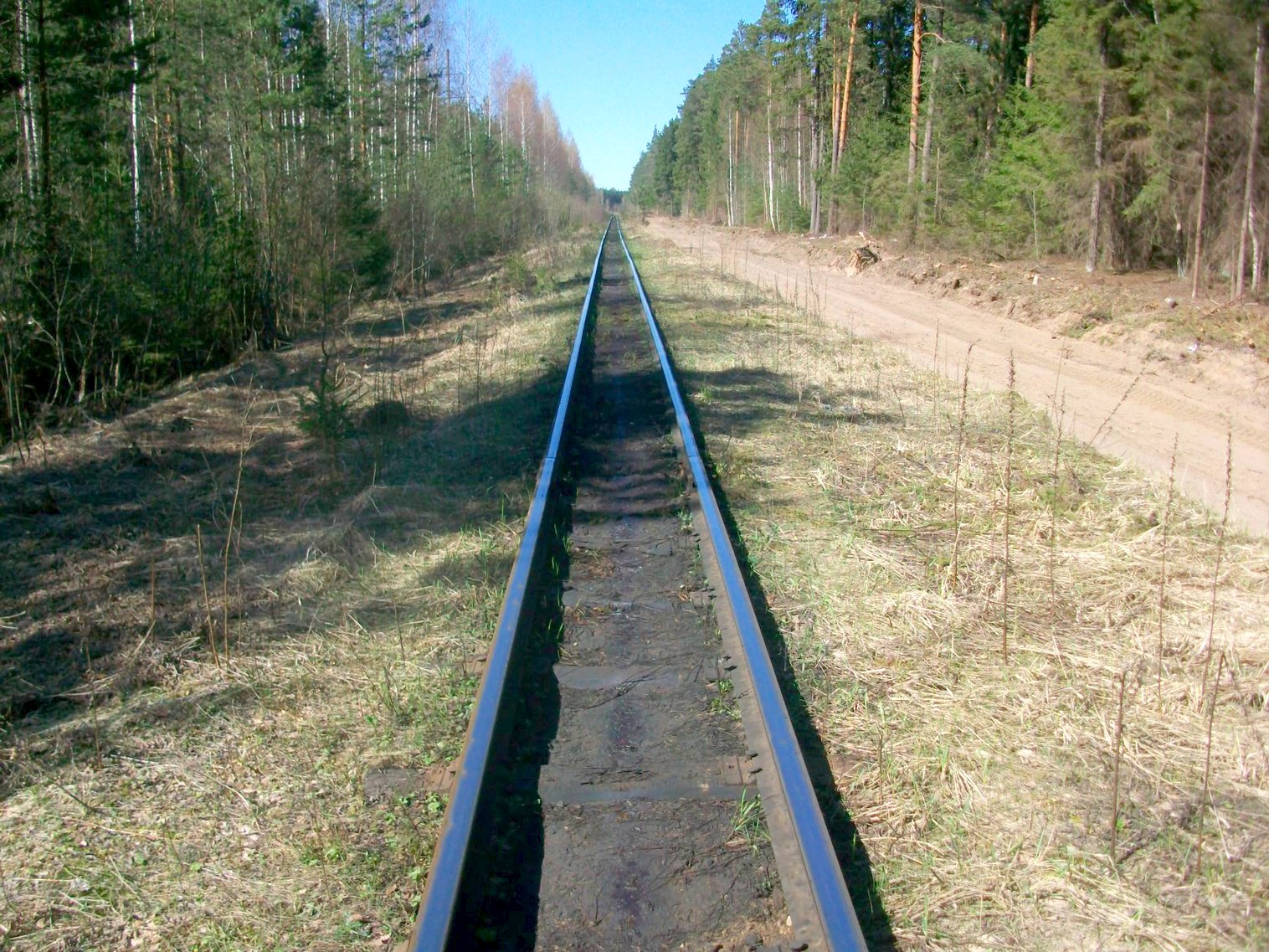 Узкоколейная железная дорога  Тверского комбината строительных материалов №2 — фотографии, сделанные в 2014 году (часть 6)