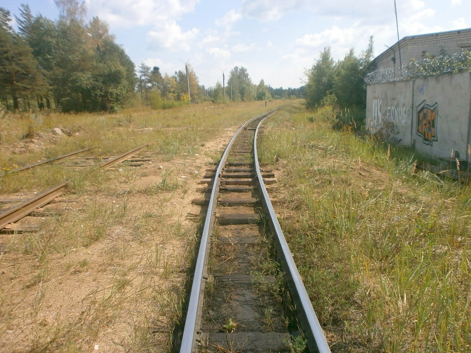 Узкоколейная железная дорога  Тверского комбината строительных материалов №2 — фотографии, сделанные в 2014 году (часть 8)