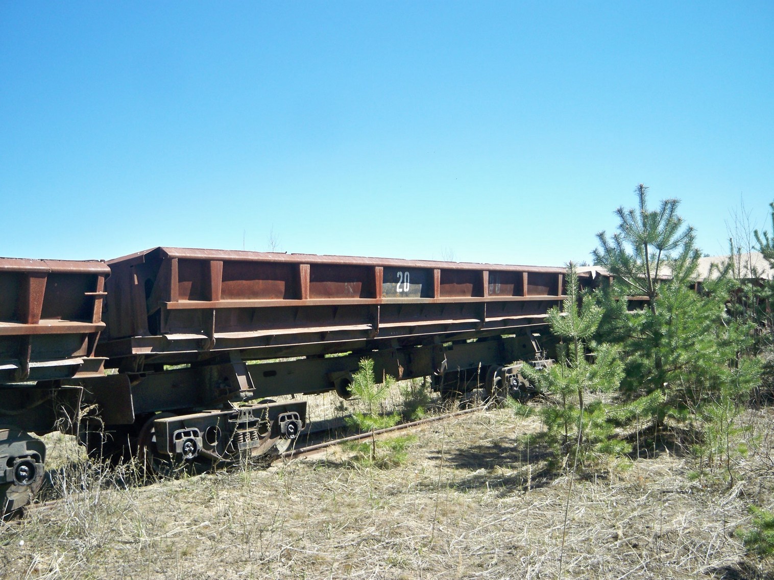 Узкоколейная железная дорога  Тверского комбината строительных материалов №2 — фотографии, сделанные в 2014 году (часть 3)