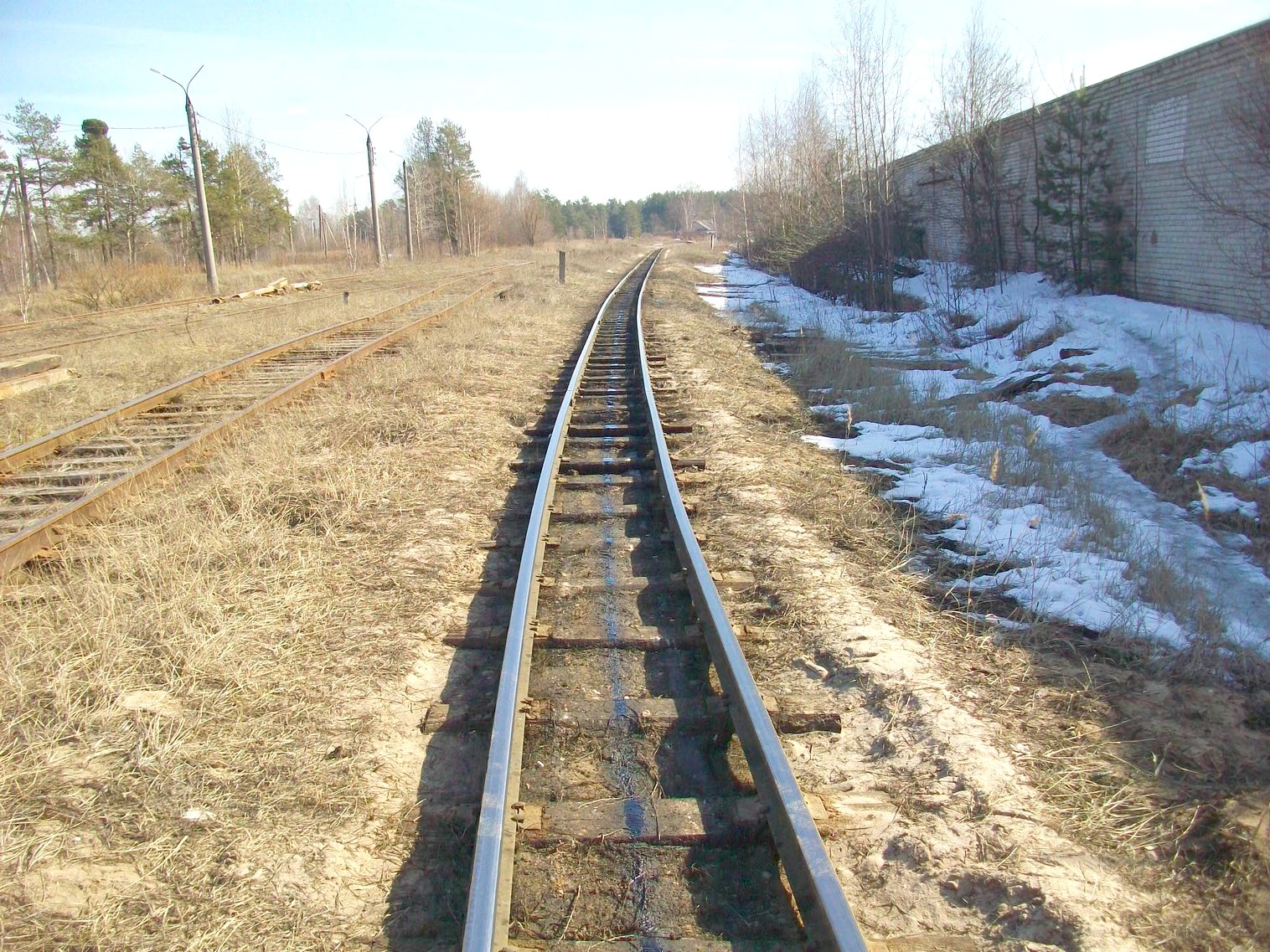 Узкоколейная железная дорога  Тверского комбината строительных материалов №2 — фотографии, сделанные в 2015 году (часть 1)