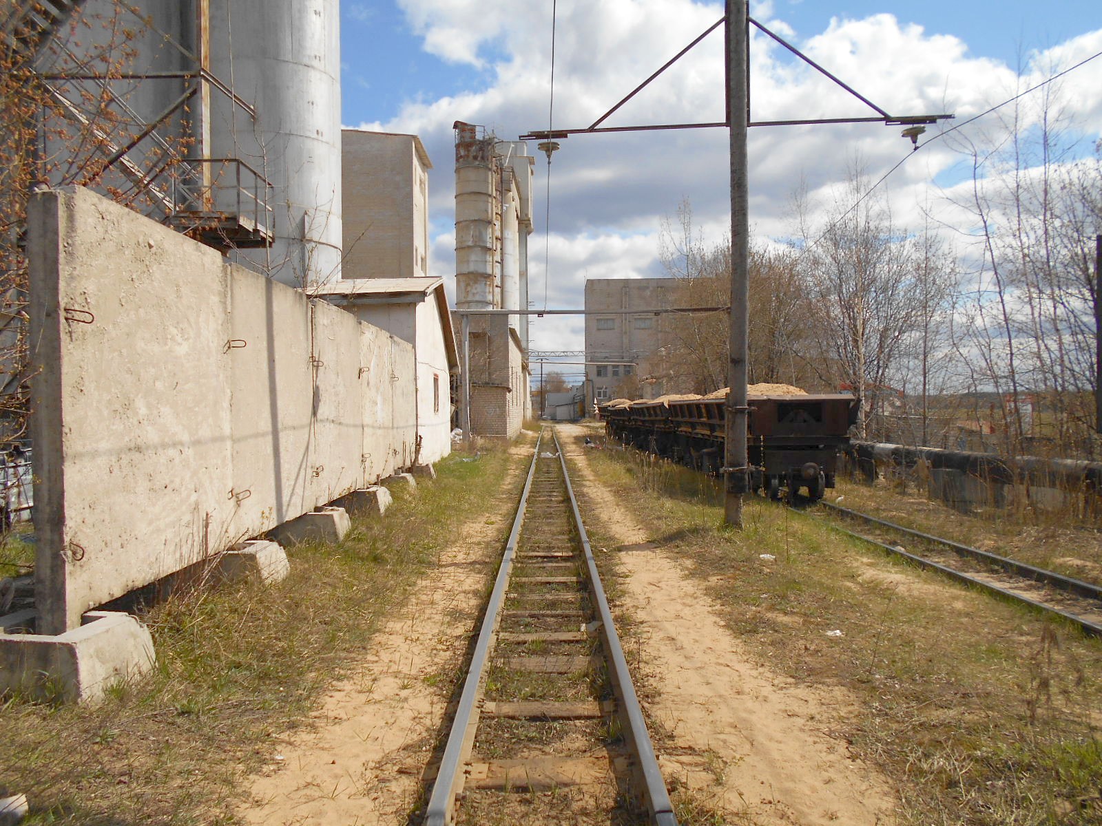 Узкоколейная железная дорога  Тверского комбината строительных материалов №2 — фотографии, сделанные в 2020 году (часть 1)