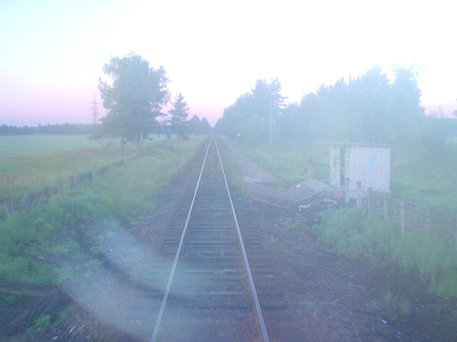 Железнодорожная линия Дорошиха — Васильевский Мох — фотографии, сделанные в 2005 году (часть 1)