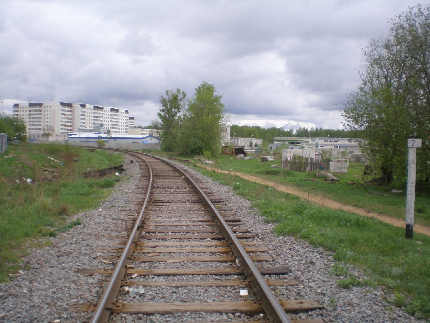 Железнодорожная линия Дорошиха — Васильевский Мох — фотографии, сделанные в 2008 году (часть 3)