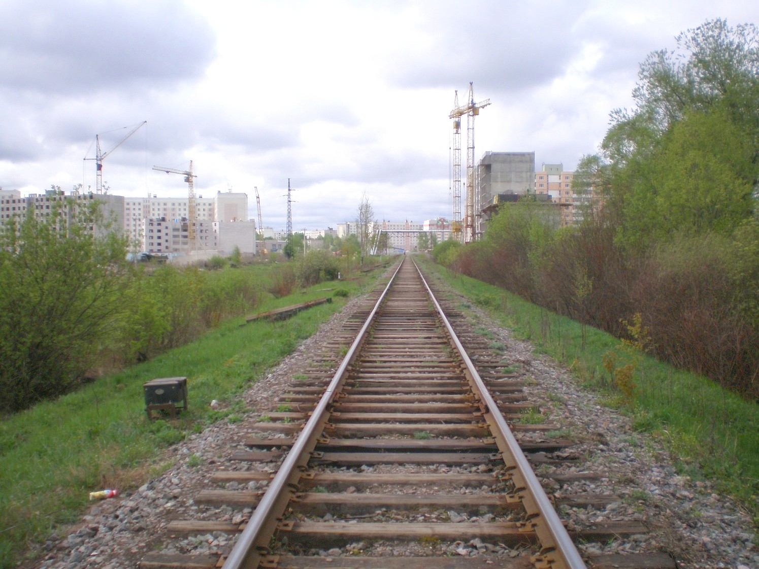 Железнодорожная линия Дорошиха — Васильевский Мох — фотографии, сделанные в 2008 году (часть 4)