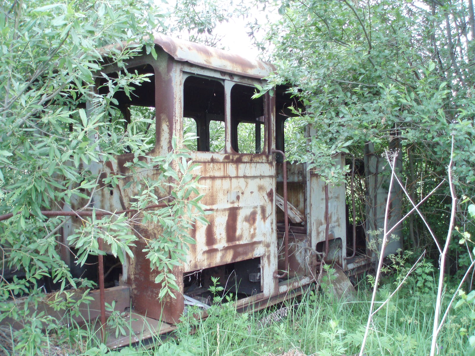 Узкоколейная железная дорога Шатурского транспортного управления — фотографии, сделанные в 2006 году (часть 9)