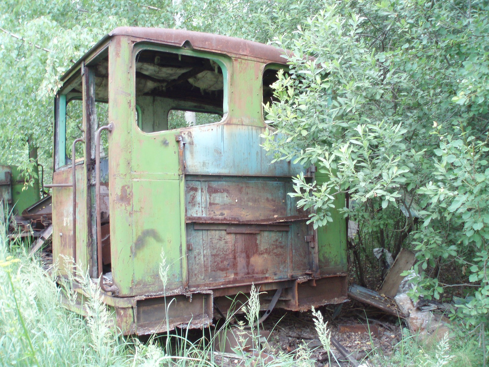 Узкоколейная железная дорога Шатурского транспортного управления — фотографии, сделанные в 2006 году (часть 10)