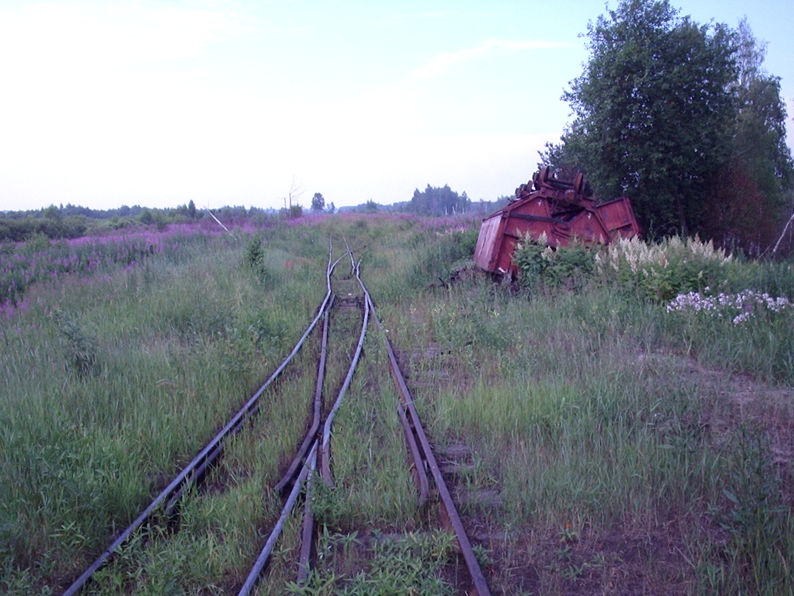 Узкоколейная железная дорога Шатурского транспортного управления — фотографии, сделанные в 2006 году (часть 19)