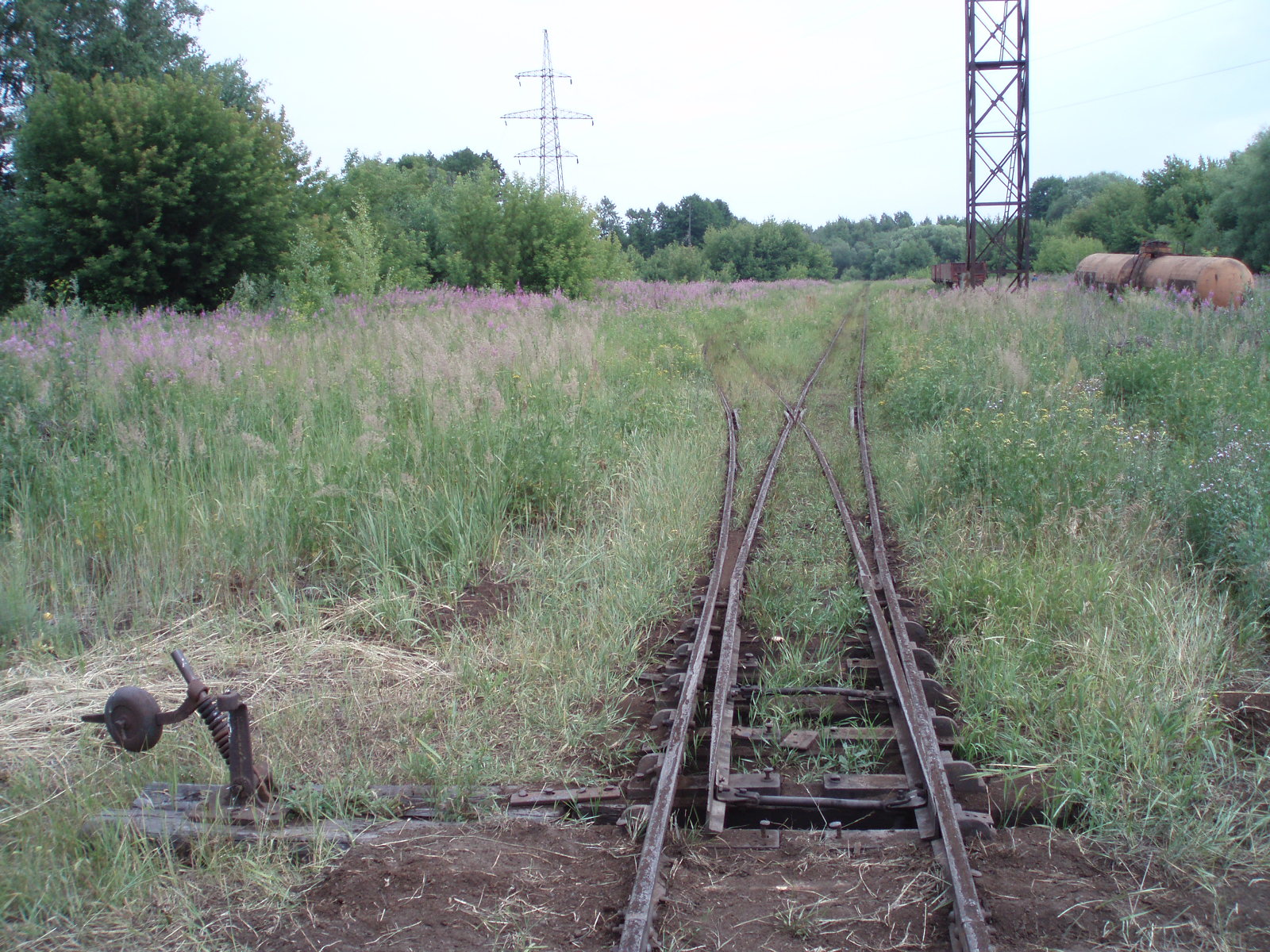 Узкоколейная железная дорога Шатурского транспортного управления — фотографии, сделанные в 2006 году (часть 3)